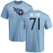 Andre Dillard Name & Number T-Shirt - Light Blue