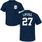 Andre Lipcius Name & Number T-Shirt - Navy