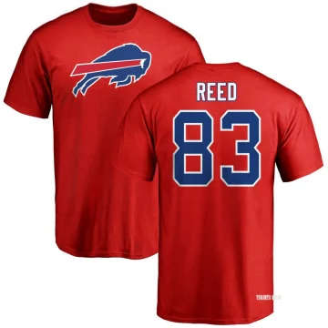 Andre Reed Name & Number T-Shirt - Red - Tshirtsedge