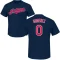 Andres Gimenez Name & Number T-Shirt - Navy