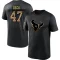 Andrew Beck 2020 Salute To Service Performance T-Shirt - Black