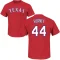 Andrew Heaney Name & Number T-Shirt - Red