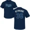 Andrew Kittredge Name & Number T-Shirt - Navy