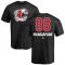 Andrew Mangiapane Name and Number Banner Wave T-Shirt - Black