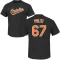 Andrew Politi Name & Number T-Shirt - Black