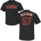 Andrew Saalfrank Name & Number T-Shirt - Black