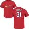 Andrew Suarez Name & Number T-Shirt - Red