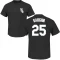 Andrew Vaughn Name & Number T-Shirt - Black