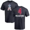 Andrew Velazquez Name and Number Banner Wave T-Shirt - Navy