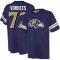 Andrew Vorhees Name & Number Game Day V-Neck T-Shirt - Purple