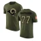 Andrew Whitworth Legend Salute to Service T-Shirt - Olive