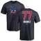 Andy Ibanez Name and Number Banner Wave T-Shirt - Navy