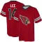 Andy Lee Name & Number Game Day V-Neck T-Shirt - Red