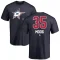 Andy Moog Name and Number Banner Wave T-Shirt - Navy