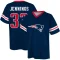 Anfernee Jennings Name & Number Game Day V-Neck T-Shirt - Navy