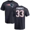 Anfernee Jennings Name & Number T-Shirt - Navy