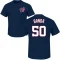 Anthony Banda Name & Number T-Shirt - Navy