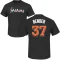 Anthony Bender Name & Number T-Shirt - Black