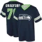 Anthony Bradford Name & Number Game Day V-Neck T-Shirt - Navy