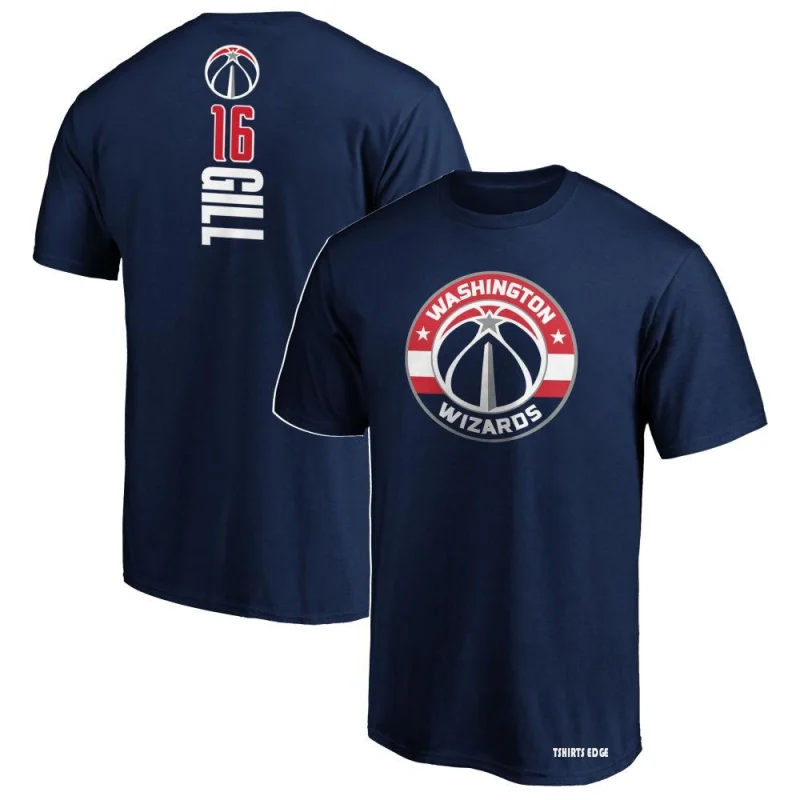Anthony Gill Backer T-Shirt - Navy - Tshirtsedge