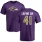 Anthony Levine Sr. Name & Number T-Shirt - Purple