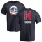 Anthony Mason Name and Number Banner Wave T-Shirt - Navy