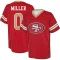 Anthony Miller Name & Number Game Day V-Neck T-Shirt - Red