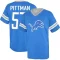 Anthony Pittman Los Name & Number Game Day V-Neck T-Shirt - Blue