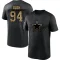 Anthony Rush 2020 Salute To Service Performance T-Shirt - Black