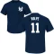 Anthony Volpe Name & Number T-Shirt - Navy