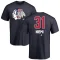 Antti Niemi Name and Number Banner Wave T-Shirt - Navy