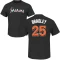 Archie Bradley Name & Number T-Shirt - Black