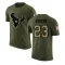 Arian Foster Legend Salute to Service T-Shirt - Olive