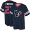 Arian Foster Name & Number Game Day V-Neck T-Shirt - Navy