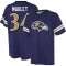 Arthur Maulet Name & Number Game Day V-Neck T-Shirt - Purple