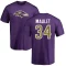 Arthur Maulet Name & Number T-Shirt - Purple