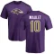 Arthur Maulet Name & Number T-Shirt - Purple