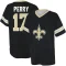 A.T. Perry Name & Number Game Day V-Neck T-Shirt - Black