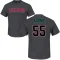 Austin Adams Name & Number T-Shirt - Charcoal