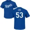 Austin Cox Name & Number T-Shirt - Royal