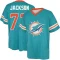 Austin Jackson Name & Number Game Day V-Neck T-Shirt - Aqua