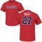 Austin Riley Name & Number T-Shirt - Red