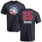 Austin Rivers Name and Number Banner Wave T-Shirt - Navy