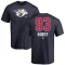 Austin Roest Name and Number Banner Wave T-Shirt - Navy