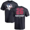 Austin Rueschhoff Name and Number Banner Wave T-Shirt - Navy