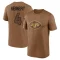 Austin Seibert Legend 2023 Salute To Service Performance T-Shirt - Brown