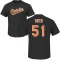 Austin Voth Name & Number T-Shirt - Black