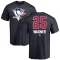 Austin Wagner Name and Number Banner Wave T-Shirt - Navy