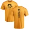 Austin Wagner One Color Backer T-Shirt - Gold