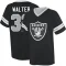 Austin Walter Name & Number Game Day V-Neck T-Shirt - Black